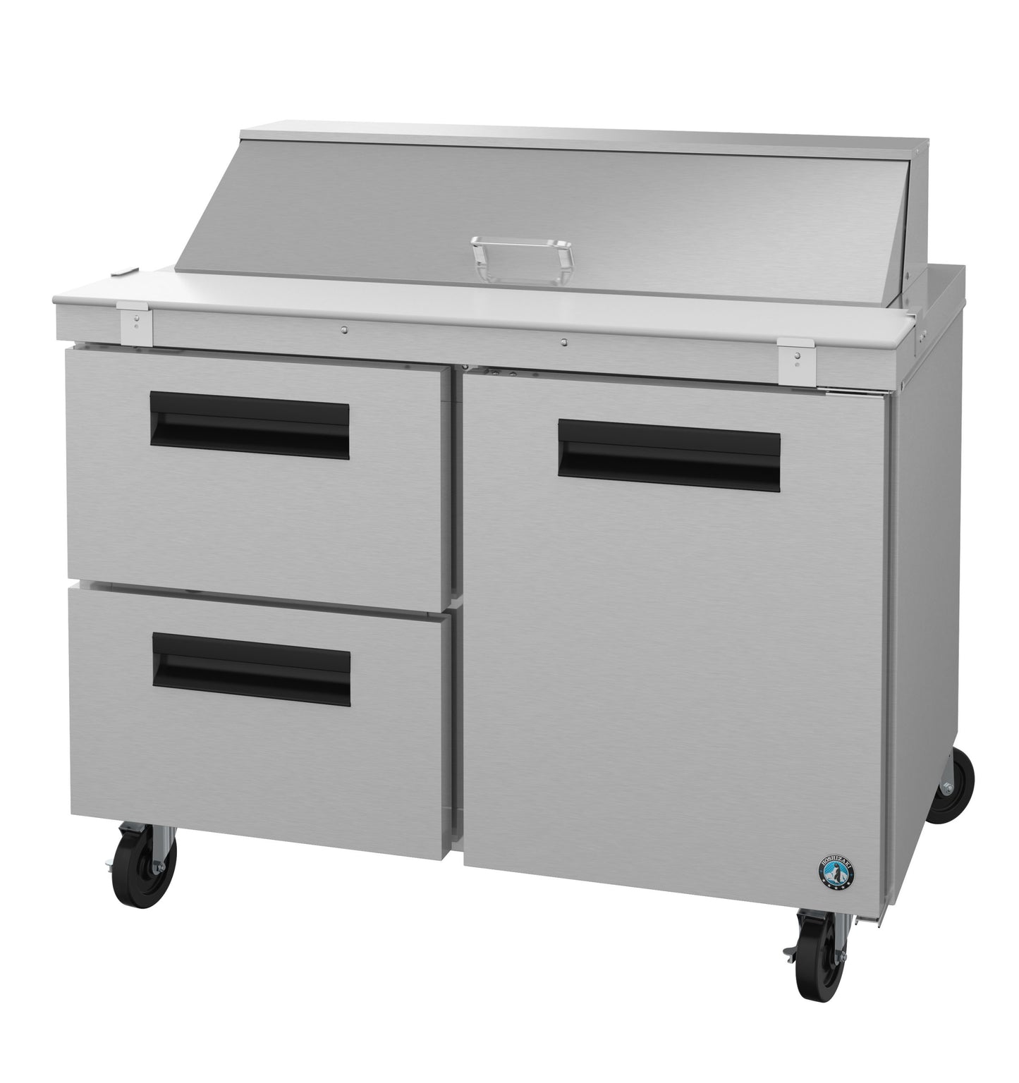 Sandwich/Salad Prep Table Hoshizaki Steelheart SR48B-12D2 48" W w/ Refrigerated Base, 115v