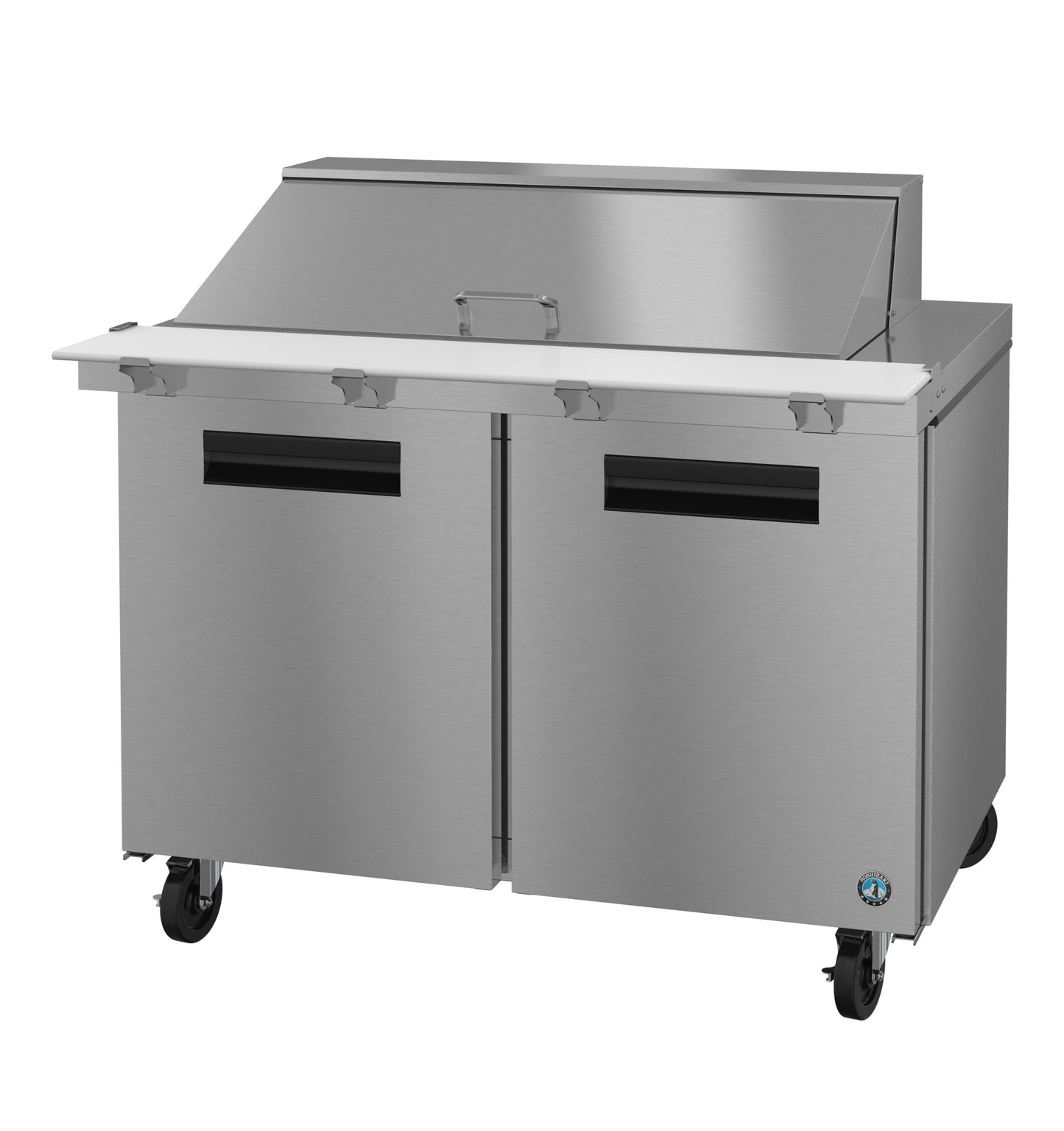 Sandwich/Salad Prep Table Hoshizaki Steelheart SR48B-18M 48" W w/ Refrigerated Base, 115v