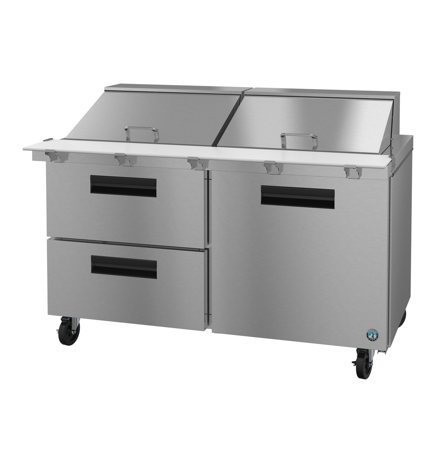 Mega Top Sandwich/Salad Prep Table Hoshizaki Steelheart SR60B-24MD2 48" W w/ Refrigerated Base, 115v