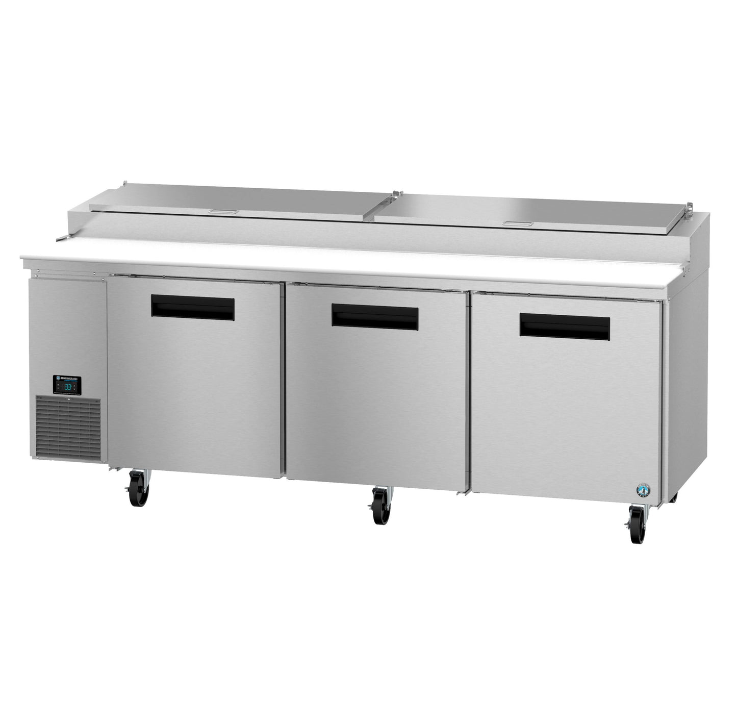 Pizza Prep Table Hoshizaki Steelheart PR93B 93" W w/ Refrigerated Base, 115v