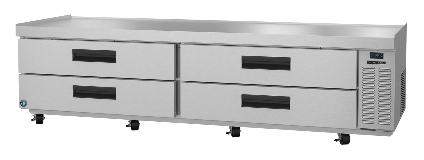 Chef Base Hoshizaki Steelheart CR98A 98" W w/ (4) Drawers, 115v