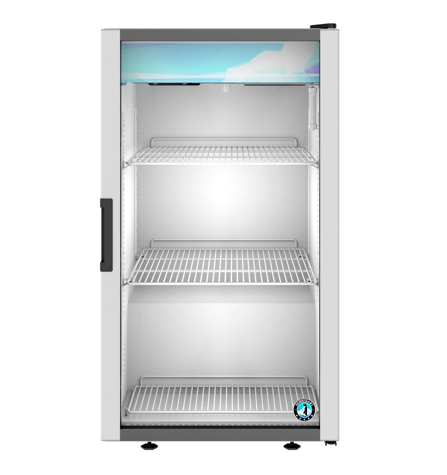 Countertop Refrigerator Hoshizaki RM-7-HC 21" W w/ Front Access - Swing Door, Silver, 115v