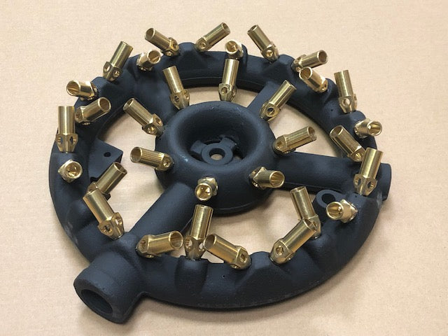SUNNY JB-32NG Jet Burner, 32 Tip Jet Burner for Chinese Ranges (Natural Gas)