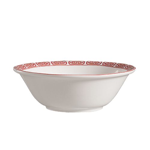 CAC Bone White Red Gate Noodle Bowl