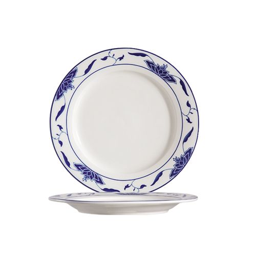 CAC Blue Lotus Plate
