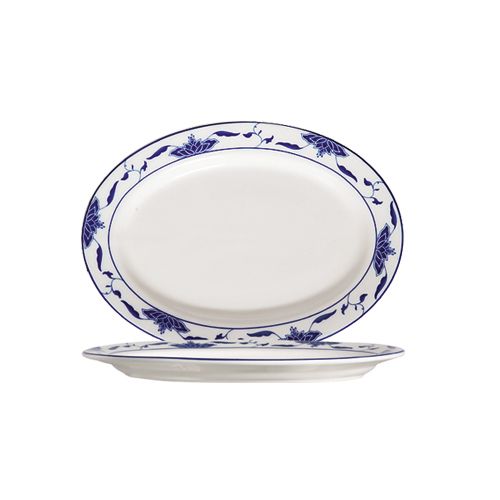 CAC Blue Lotus Platter