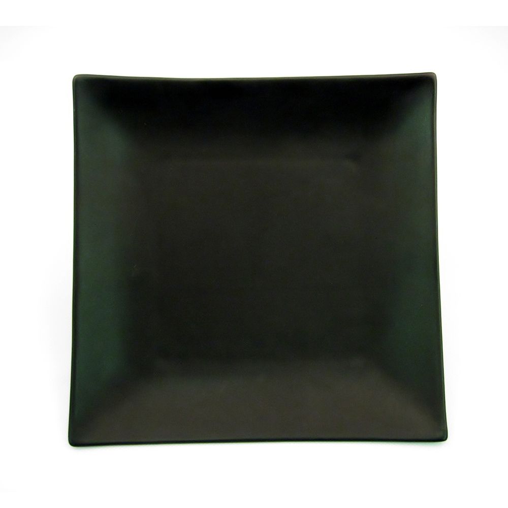 CAC Square Black Japanese Style Plate