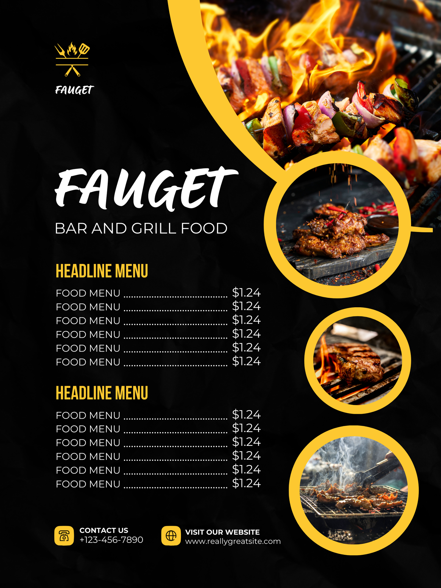 Custom Size Poster CP2436B High-Gloss Paper 24" x 36"
