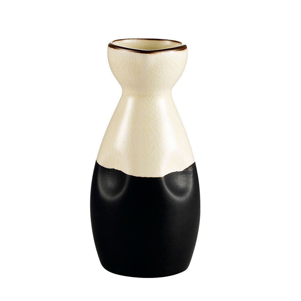 CAC 666-WP-W 6 Oz. Creamy White Japanese Style Sake Pot - 36/Case
