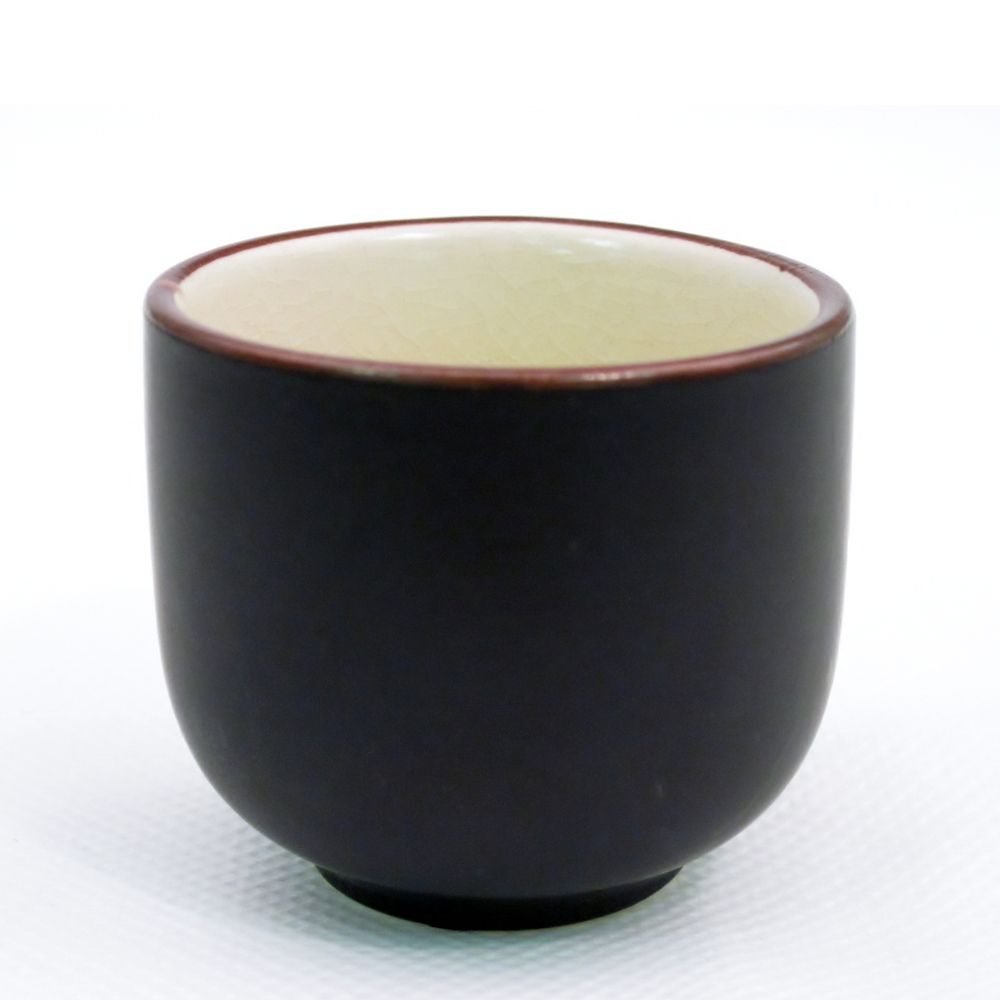 CAC 666-WC-W 1.5 Oz. Creamy White Japanese Style Sake Cup - 72/Case