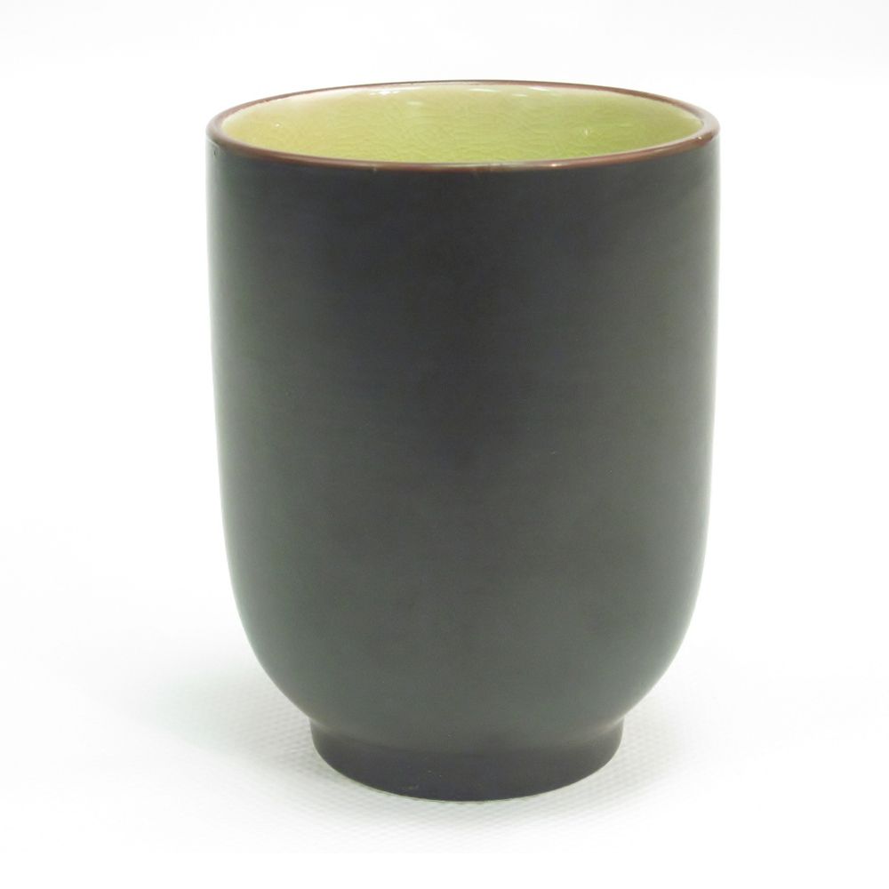 CAC 666-1-G 1.5 Oz. Golden Green Japanese Style Drinkware Cup - 36/Case