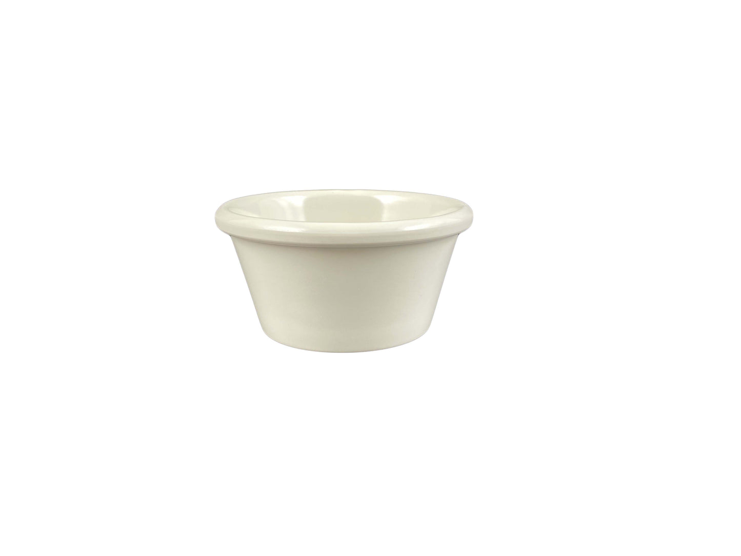 Thunder Group Smooth Melamine Ramekin, Bone