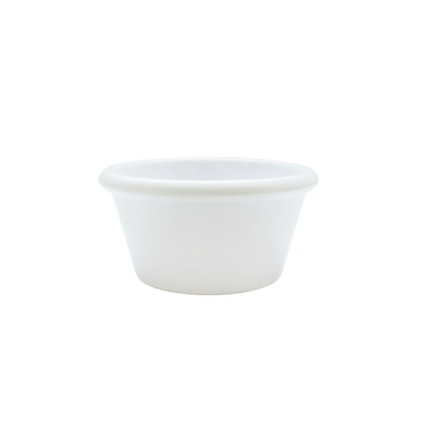Thunder Group ML539W1 6 oz Smooth Melamine Ramekin, White