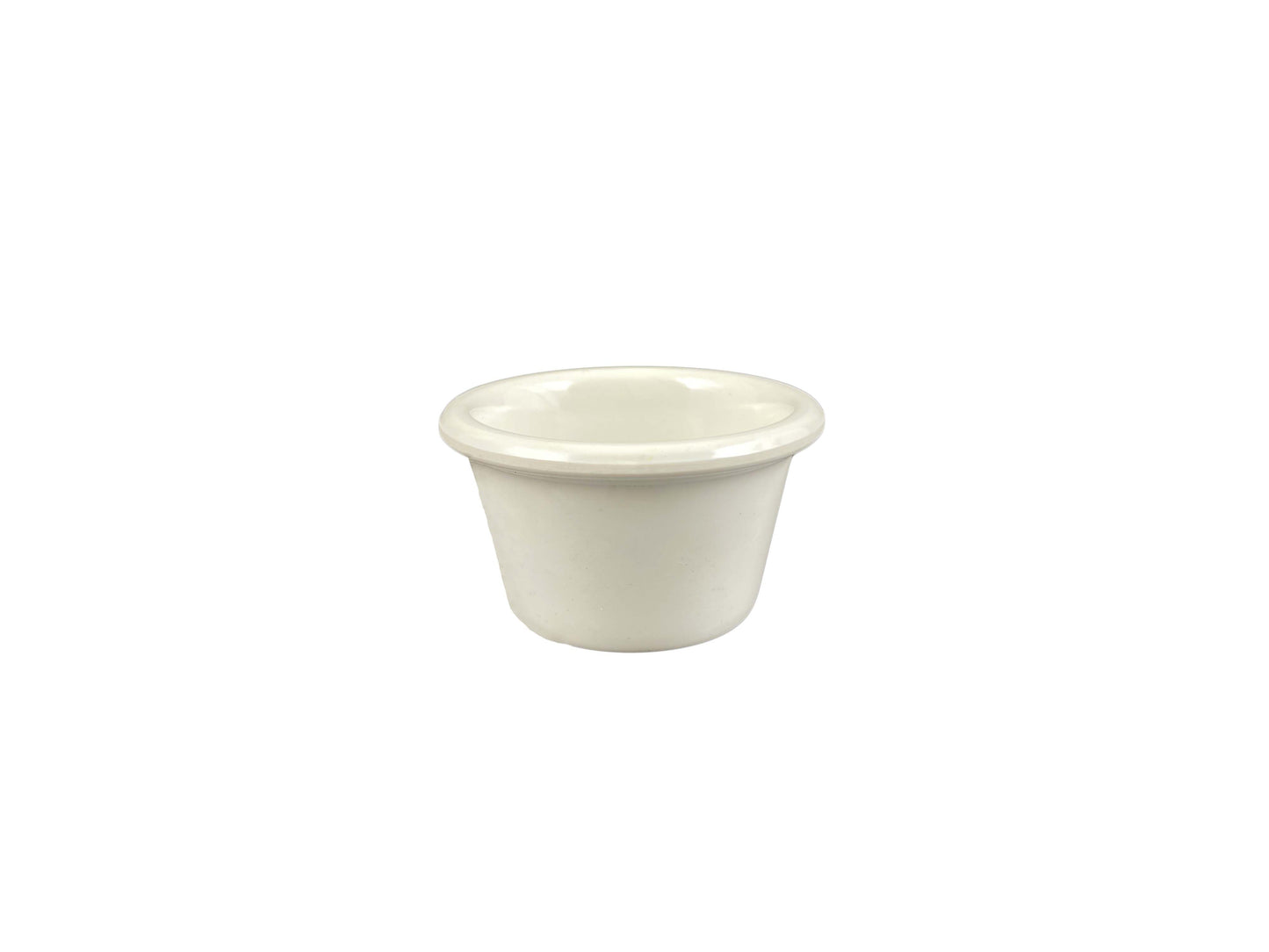 Thunder Group Smooth Melamine Ramekin, Bone