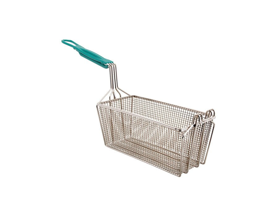 FRANKLIN FRYER BASKET 2251070 Durable Heavy Duty, Size 13 1/4 IN X 6 1/2 IN X 6 IN,  E Z GRIP® PLUS, Made in the USA
