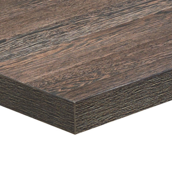 G&A HC Series-ZEBRANO Scratch Resistant Table Tops Rectangular 2" Thickness