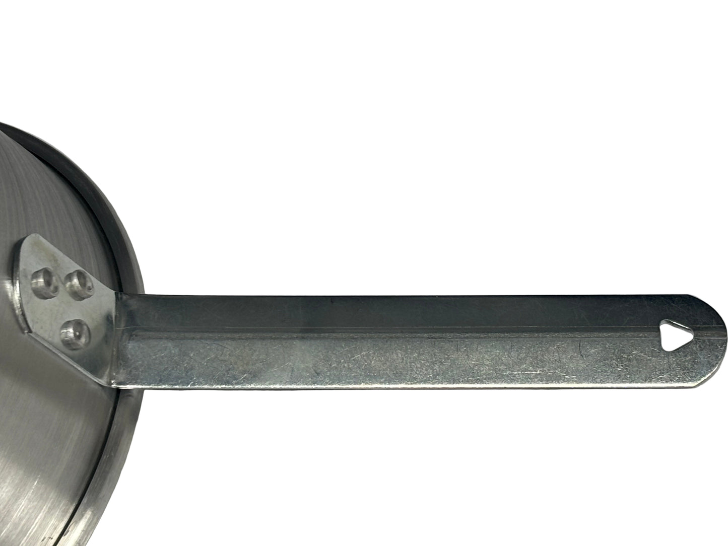 POWAH ALWP-3 Tapered Aluminum Sauce Pan, 3 Qt, 8-1/2" Top Diameter x 4-1/2"H, Flat Handle