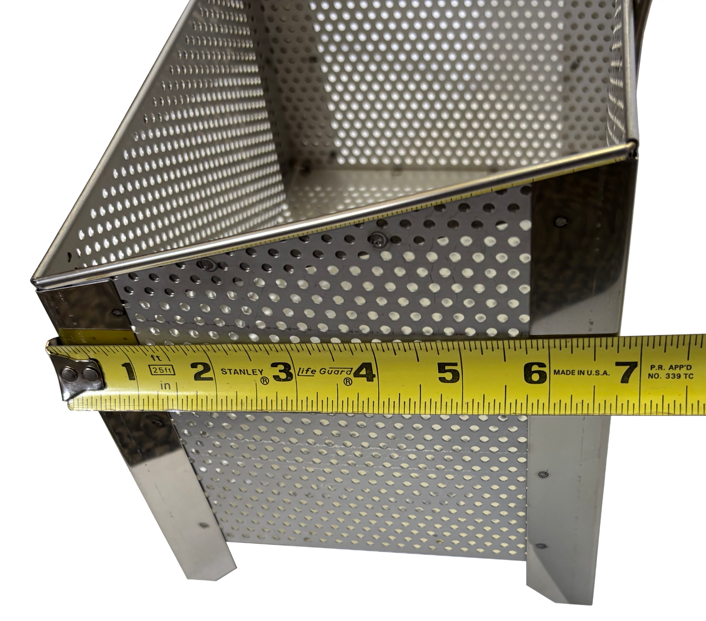 Trash strainer S/S Slanted for Wok Range