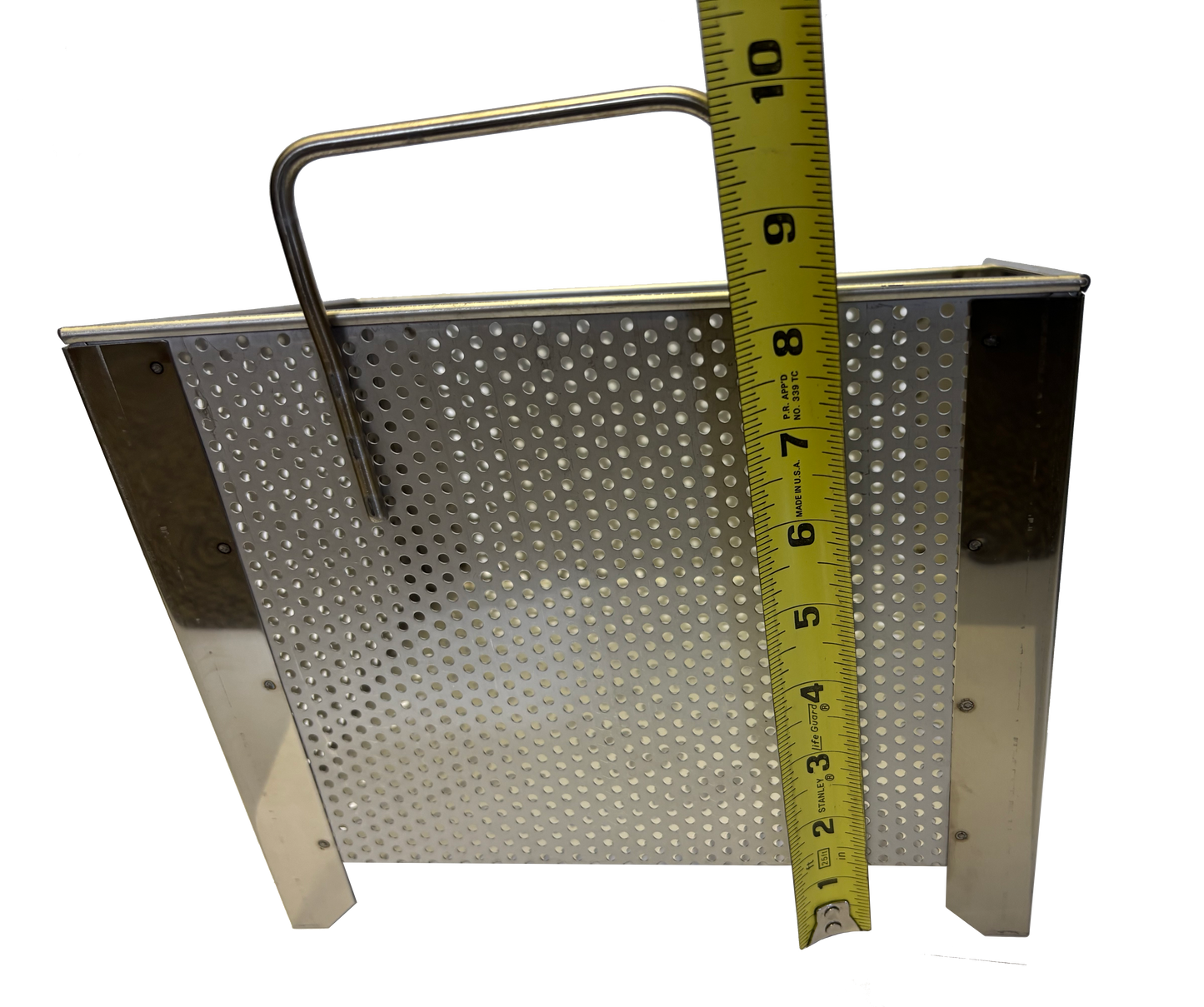 Trash strainer S/S Slanted for Wok Range