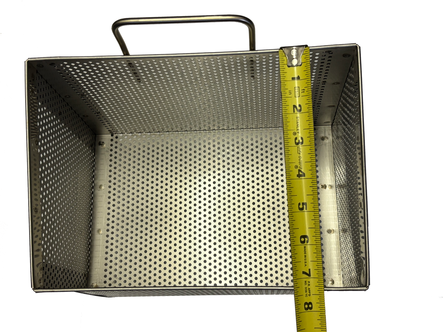 Trash strainer S/S Slanted for Wok Range
