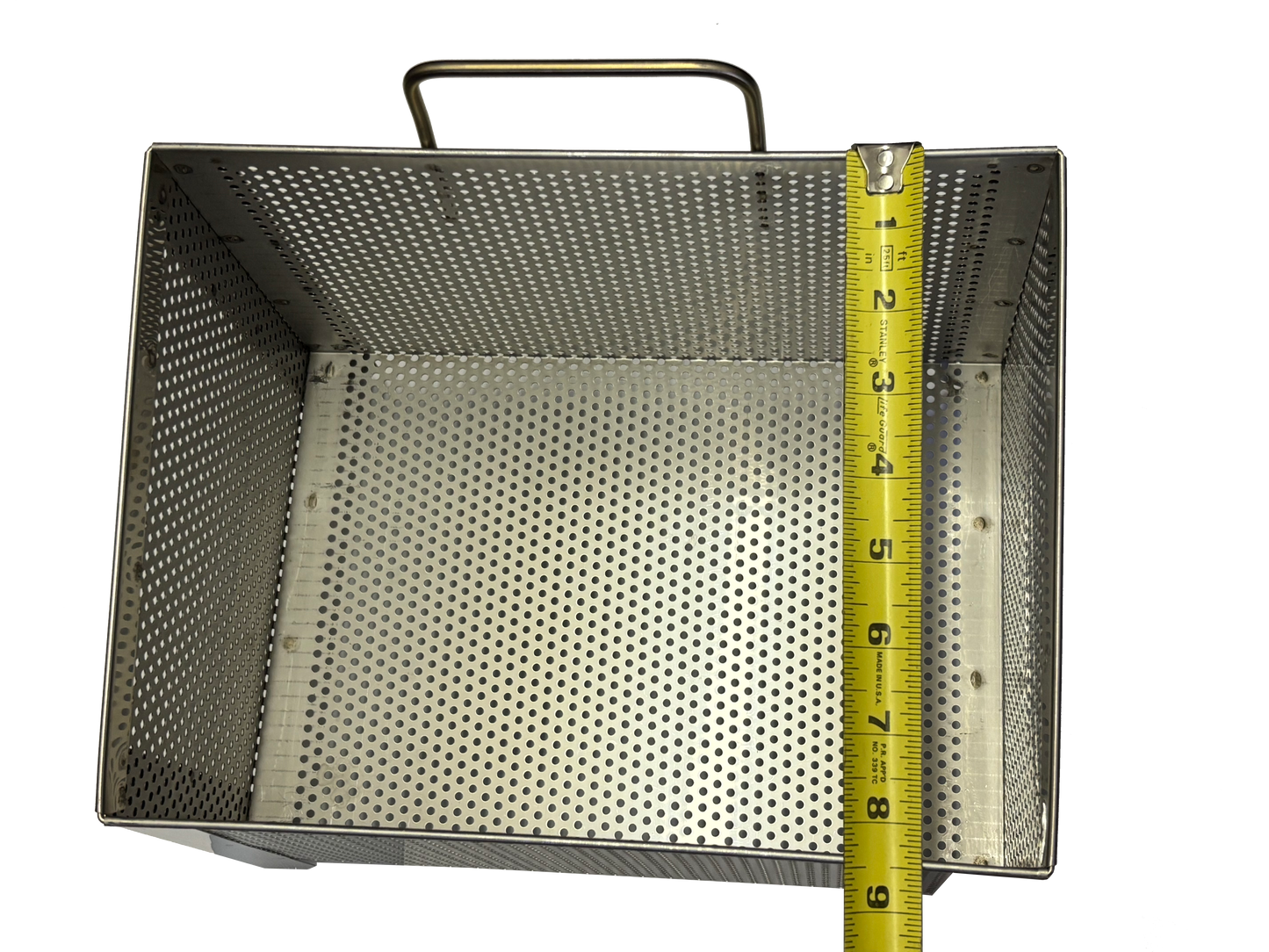 Trash strainer S/S Slanted for Wok Range