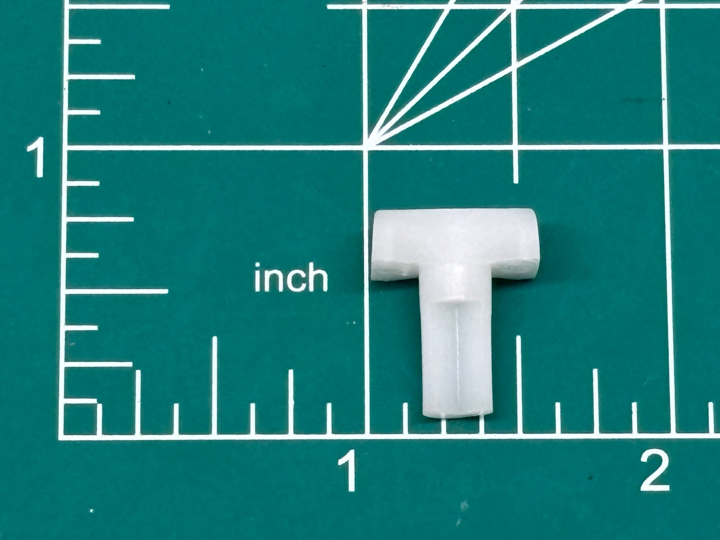 SUNNY SF-12T White Plastic " T" - Fits Wok Range Faucet Model SF-12