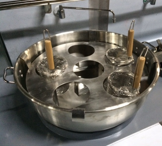 Soup Pot/Mixing Pot  SSP25-D with Drain Stainless Steel  25"