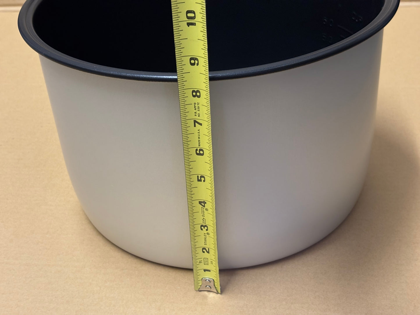 AMKO 35 Cups AK-60ERC-IP INNER POT 6.0L(80 Bowl Cooked Rice) Inner Pot Only Fits Amko AK-60ERC Electric Rice Cooker & Warmer