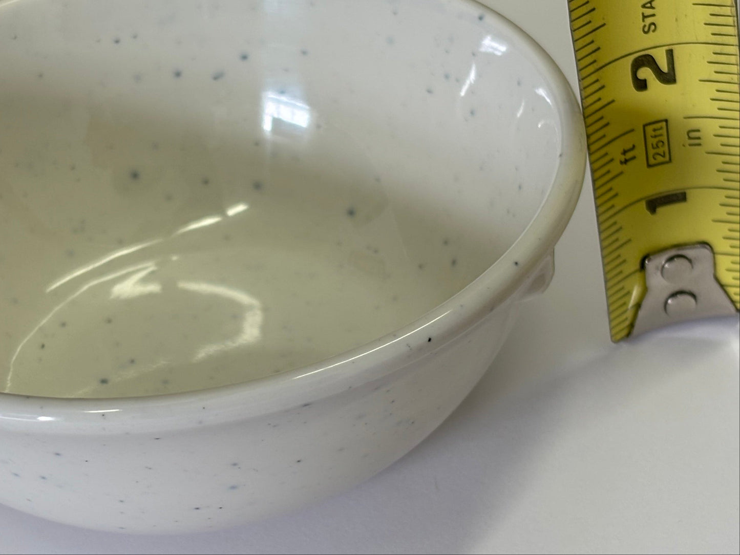 SUNNY SM-5020-BOX Melamine Bowl 4-1/2" Inner Dia x 1-5/8"H, San Marino Melamine Nappie 11 oz., 144PCS/BOX