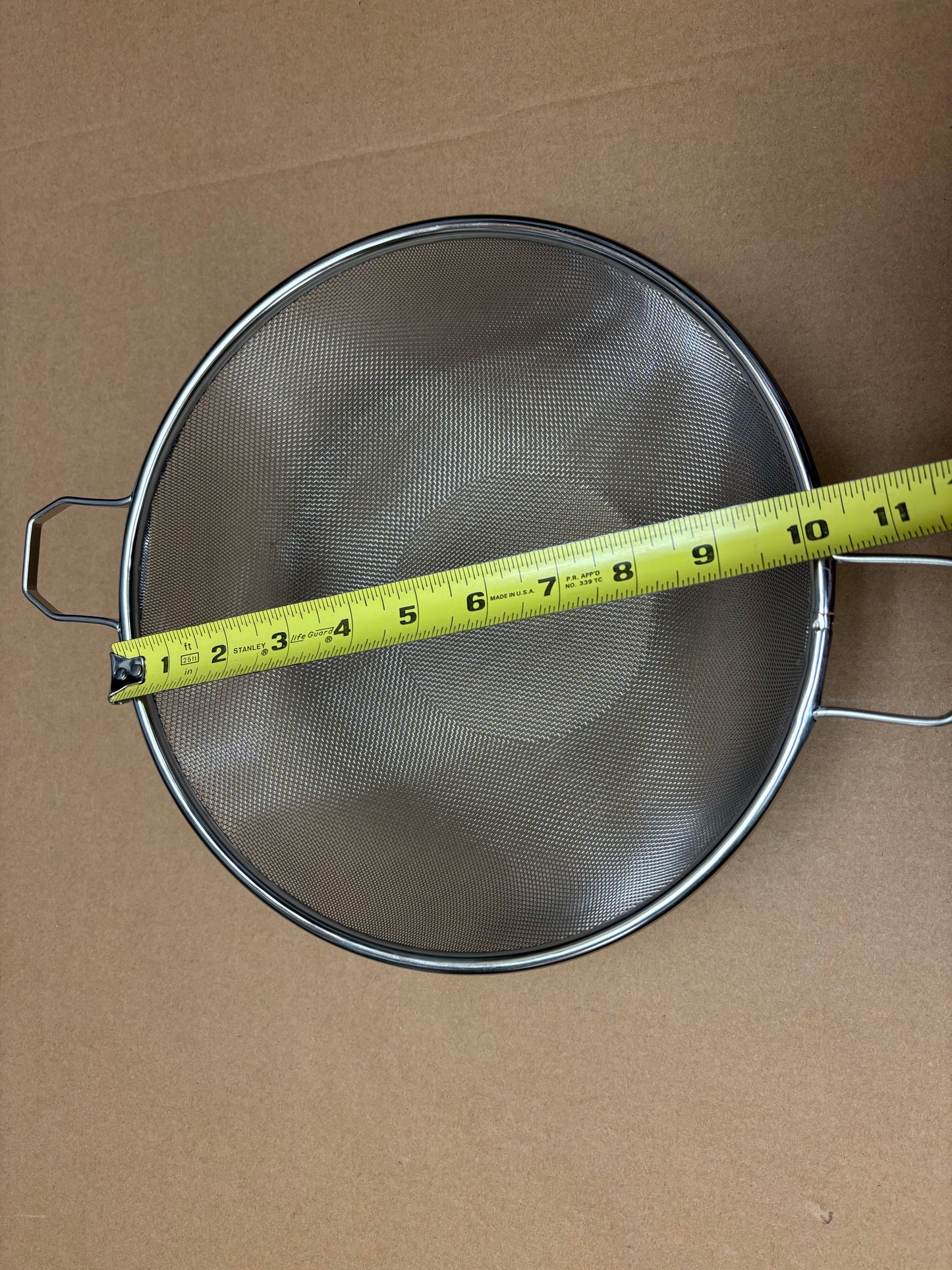 SUNNY Strainer SS-26S 10-1/4" Single Mesh - Each