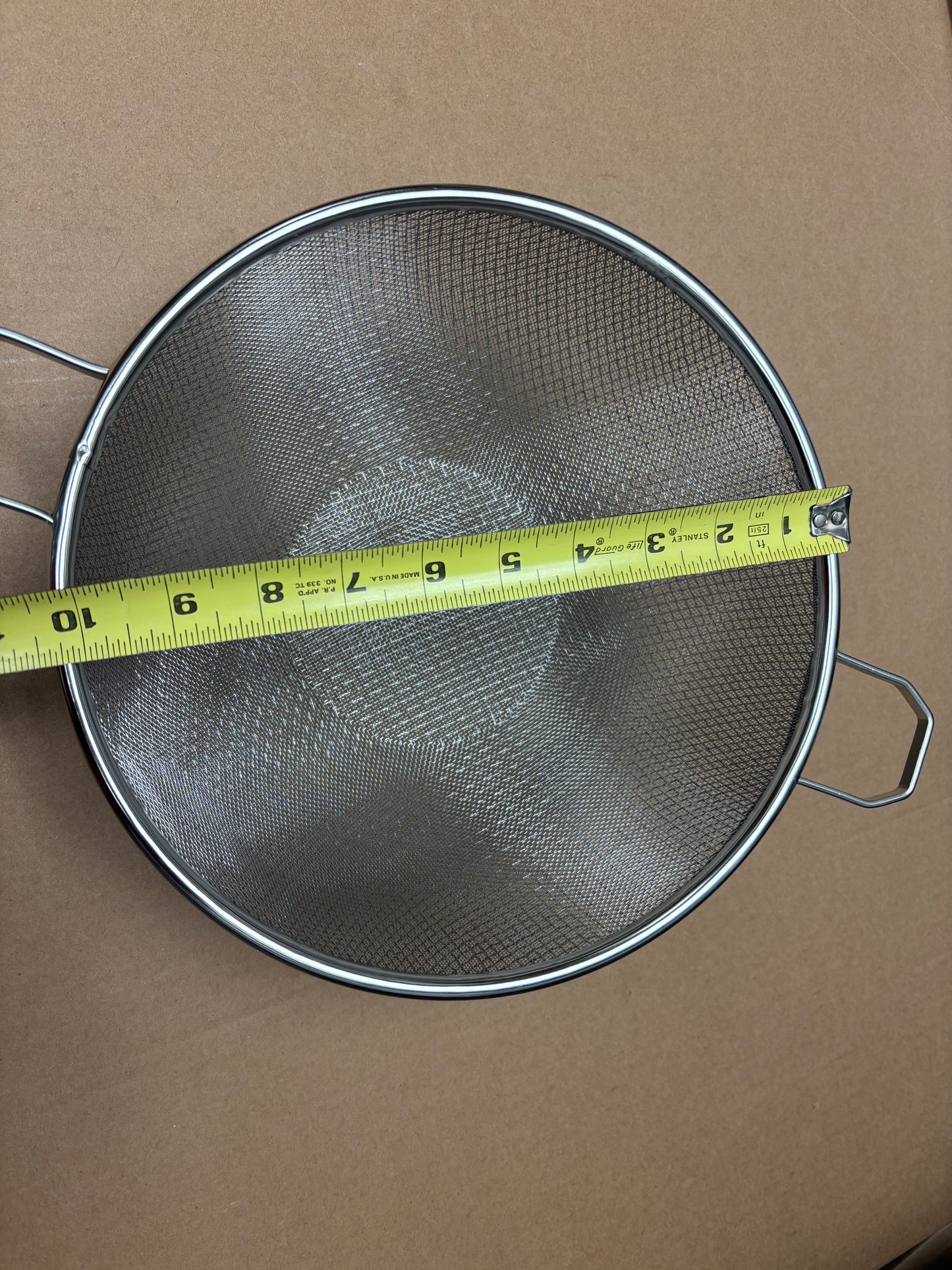 SUNNY Strainer SS-26D 10-1/4" Single Mesh - Each