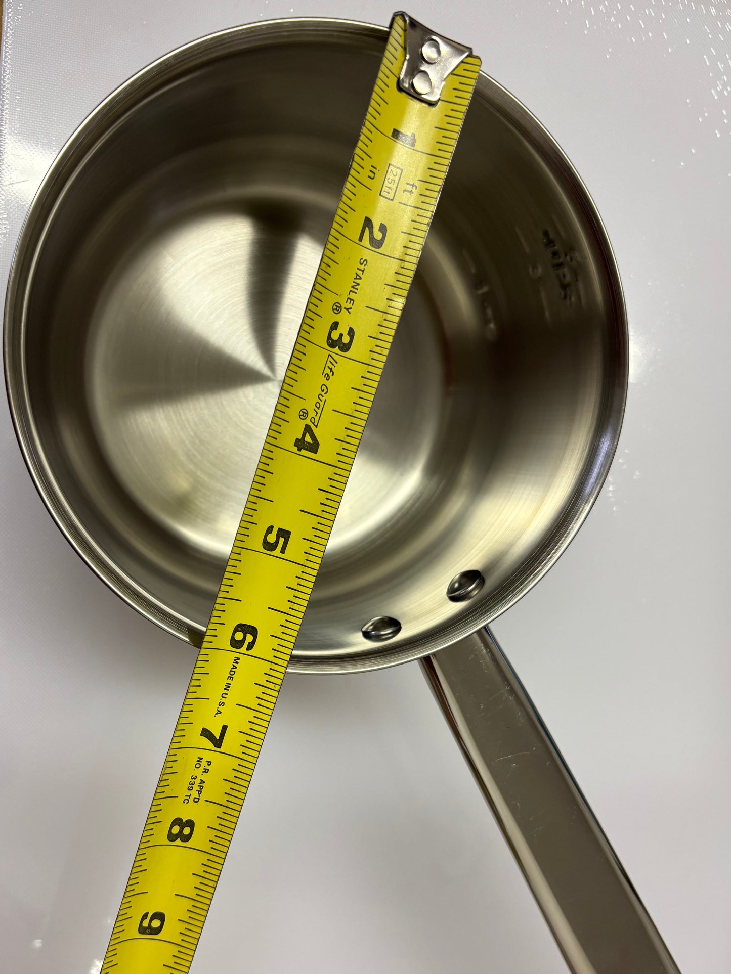 WINCO Stainless Steel Saucepan with Hollow Cool Handle