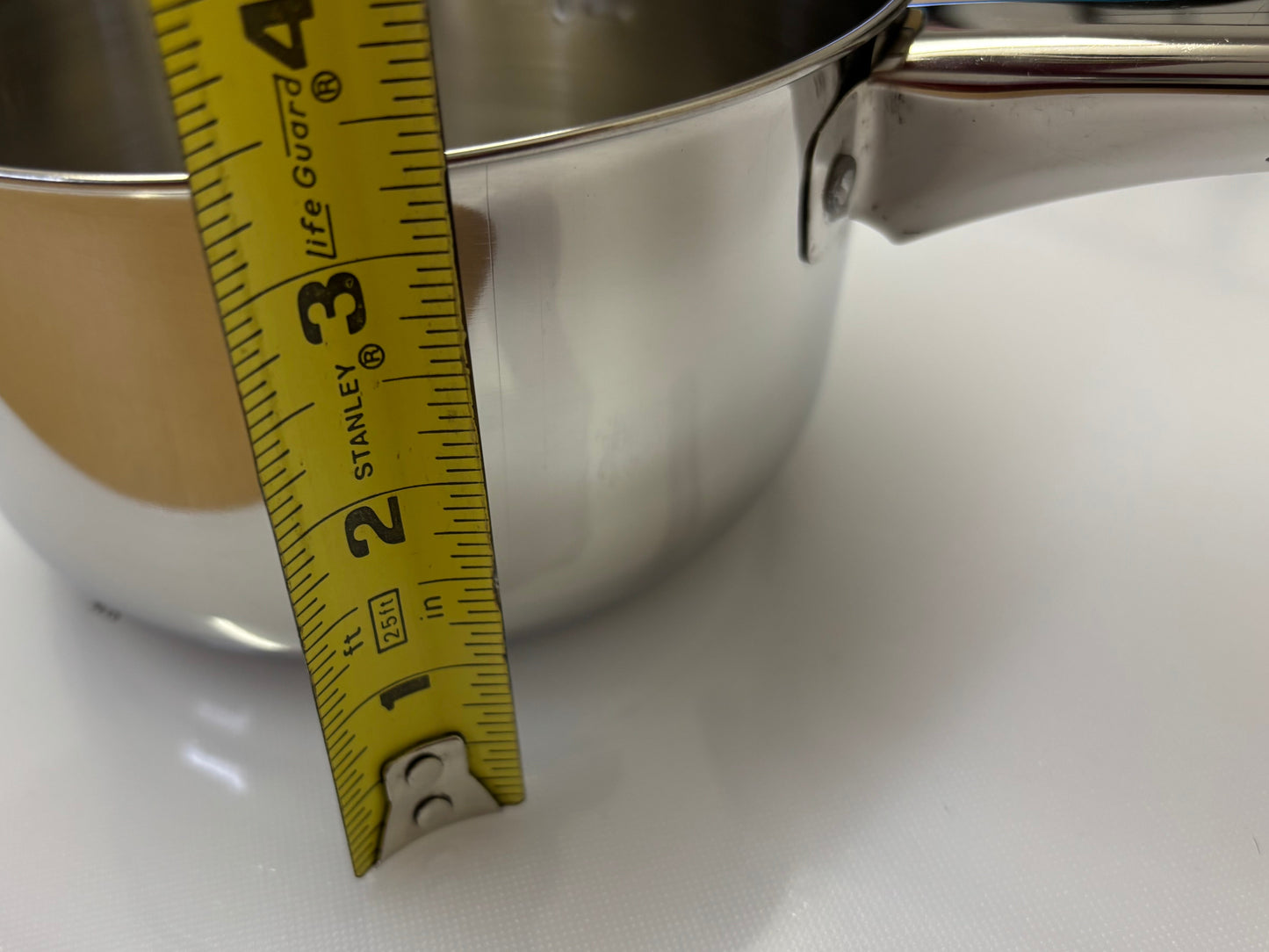 WINCO Stainless Steel Saucepan with Hollow Cool Handle
