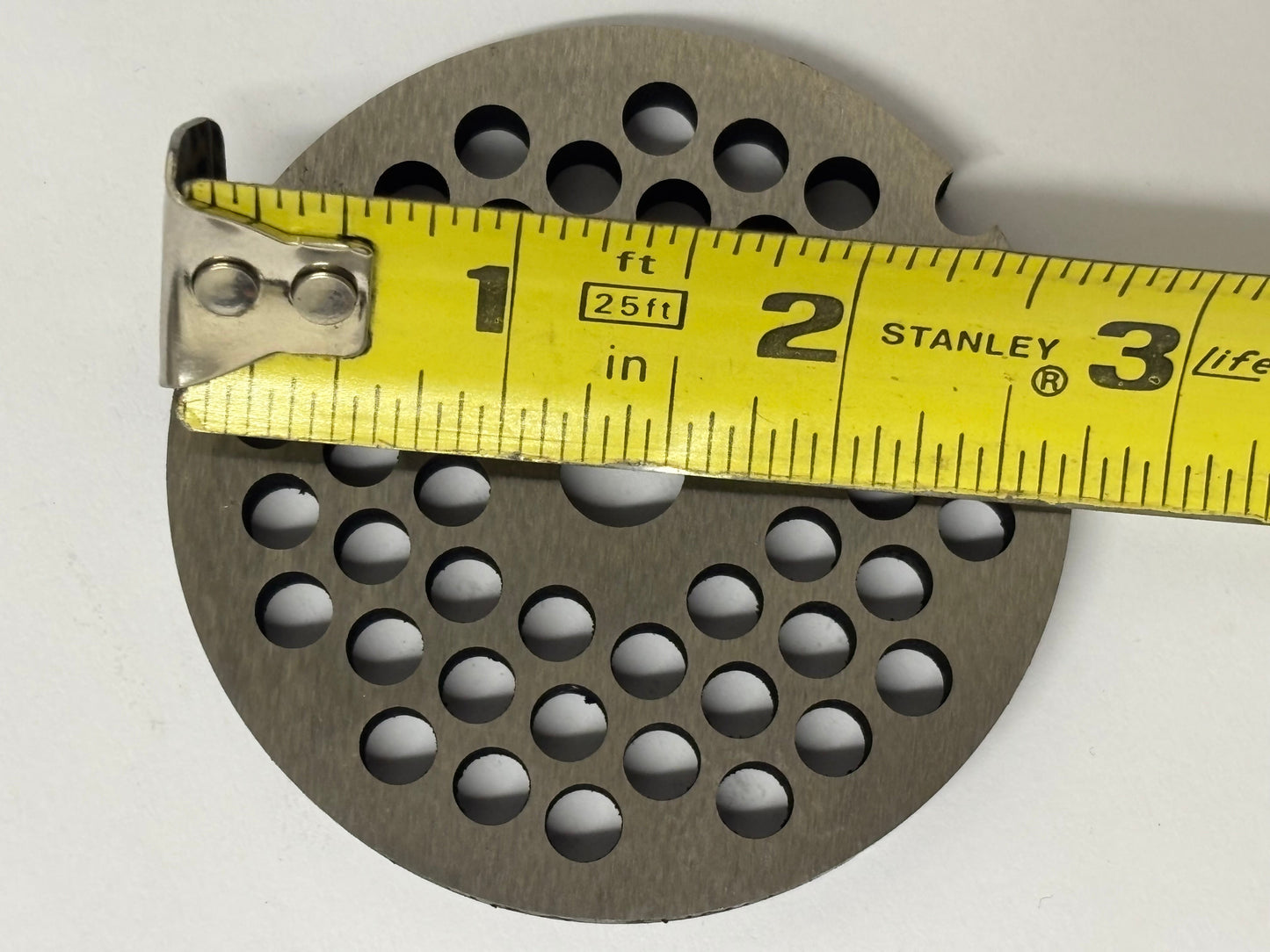 SUNNY GKP-3/16 Meat Grinder Plate, 3/16 inch Hole Size - Fits #12 Meat Grinder