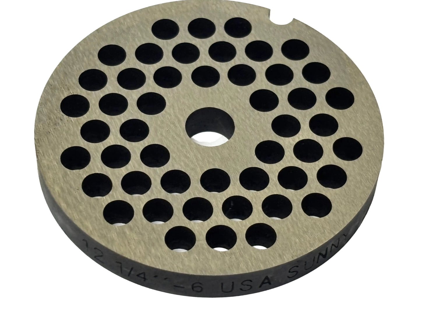 SUNNY GKP-3/16 Meat Grinder Plate, 3/16 inch Hole Size - Fits #12 Meat Grinder