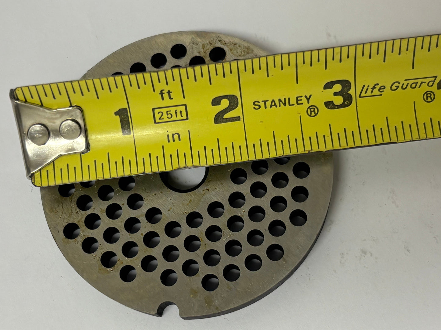 SUNNY GKP-1/4 Meat Grinder Plate, 1/8" hole size, Fits # 12 Meat Grinder