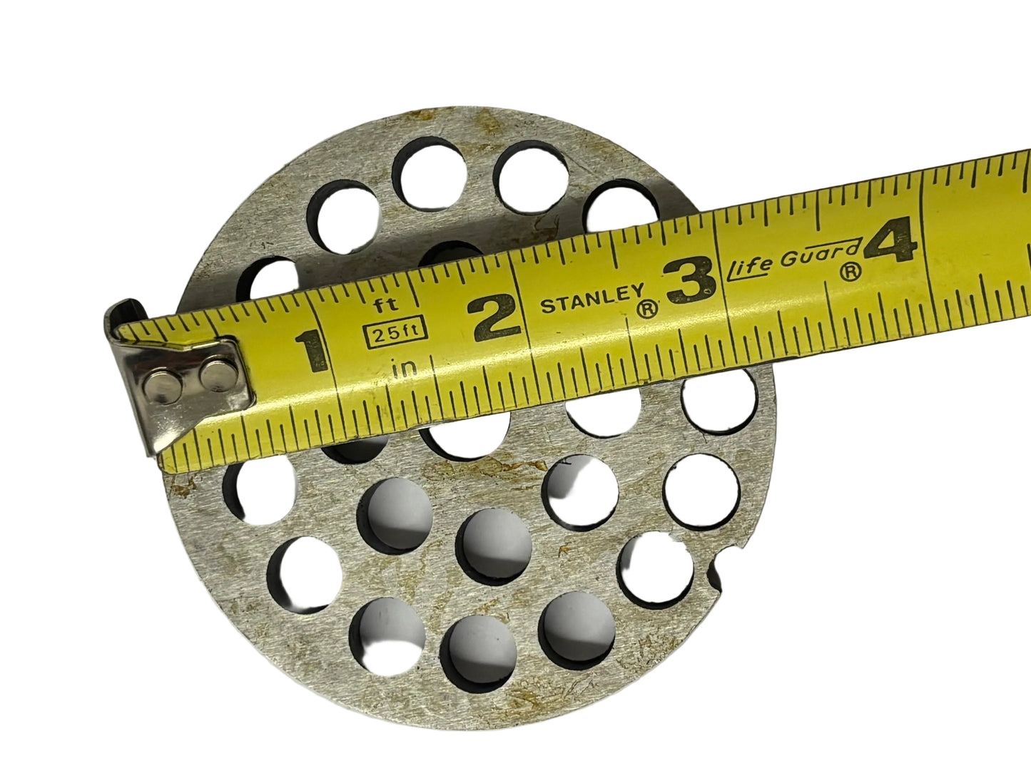 POWAH PLT-MTG22 Meat Grinder Plate, 3/16" hole size, Fits # 22 Meat Grinder