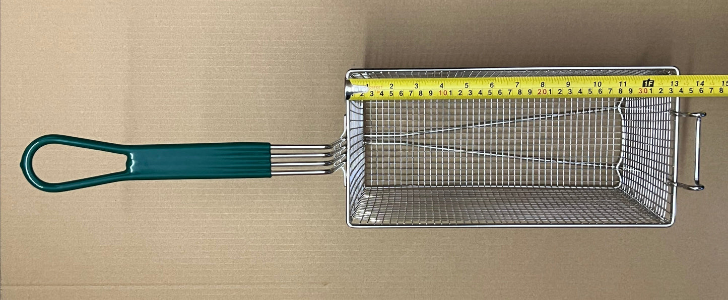WINCO FB-30 Fryer Basket, 13-1/4 inch L x 6-1/2 inch W x 6 inch H