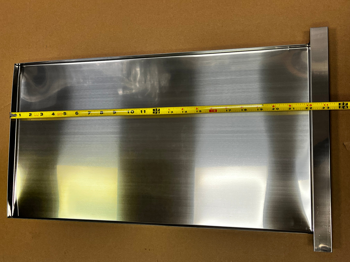 Wok Range Drip Pan 79-7924-12  Stainless Steel - 12" Durable