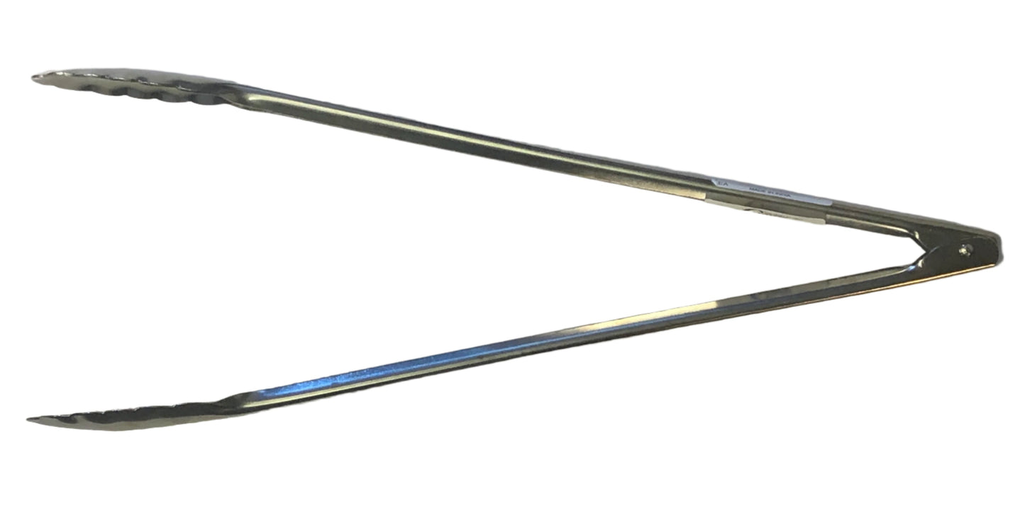 Utility Tongs 16"L Extra Heavy-Duty Stainless Steel