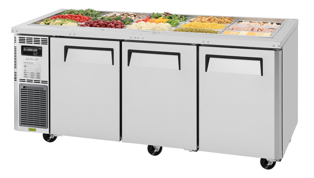 Turbo Air JBT-72-N 71" Stainless Steel Refrigerated Buffet Display Table