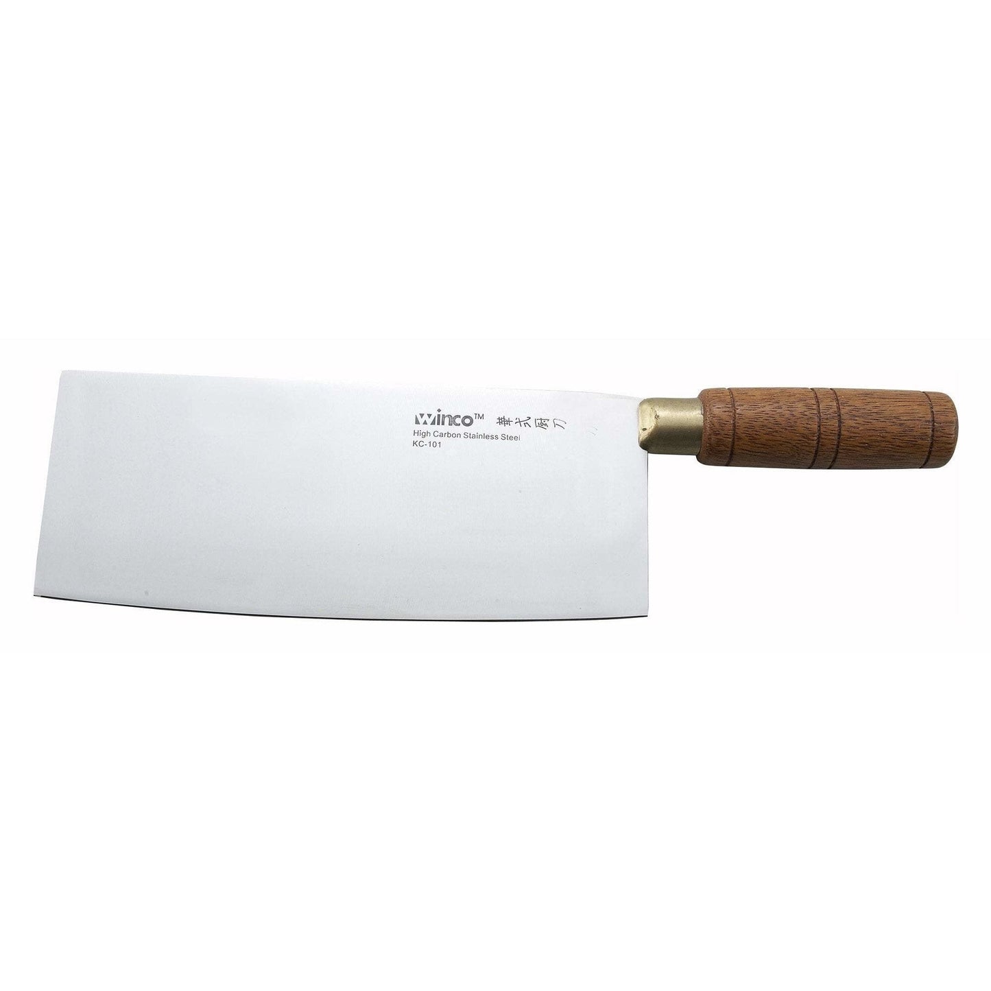 Chinese Cleaver w/ Wood Handle, Stainless Steel KC-101