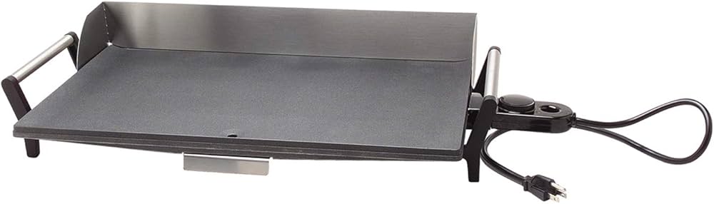 Cadco PCG-10C Non-stick Griddle 21" x 12" Electric 1,500W, 120V
