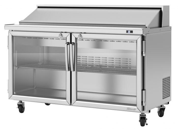 Turbo Air PST-60-G-N 60 1/4" PRO Series Sandwich/Salad Prep Table w/ Refrigerated Base, 115v