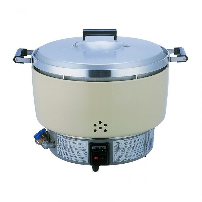 RINNAI RER-55AS-N Rice Cooker, 55 Cups, CSA and NSF Certified (Natural Gas)