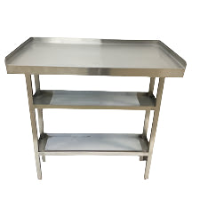Sauce Rack Custom 3 shelves w/ 4wheels Stainless Steel