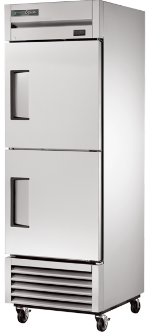 True T-23F-2-HC 27" T Series One Section Reach In Freezer, (2) Left Hinge Solid Doors, 115v