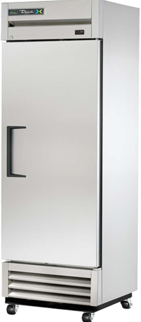 True T-19F-FLX-HC 26 15/16" One Section Commercial Combo Refrigerator Freezer -Solid Door, Dual Temp Convertible, 115v