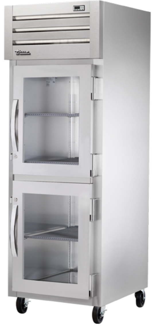 True STR1H-2HG Full Height Insulated Mobile Heated Cabinet w/ (3) Pan Capacity, 208-230v