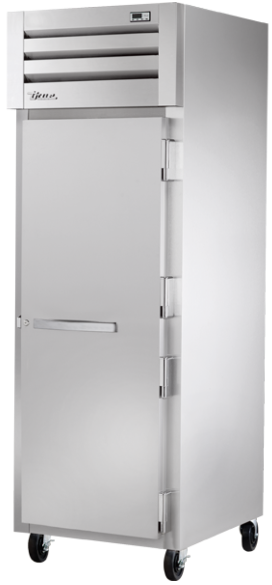 True STR1H-1S Full Height Insulated Mobile Heated Cabinet w/ (3) Pan Capacity, 208-230v